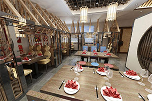 主題餐廳裝修設(shè)計全景案例